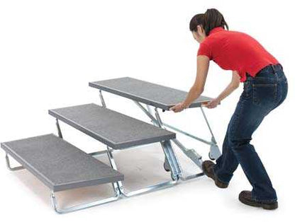3-stufige Chortreppe Tourmaster 1,2 m